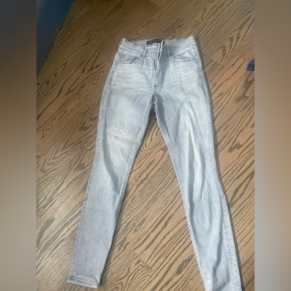 Express Gray Jeans